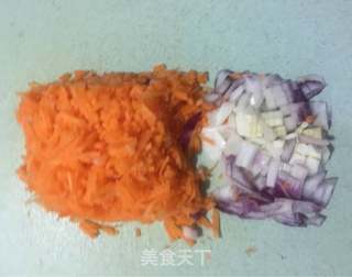 泰式北极磷虾炒饭的做法步骤:2