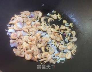 泰式北极磷虾炒饭的做法步骤:4
