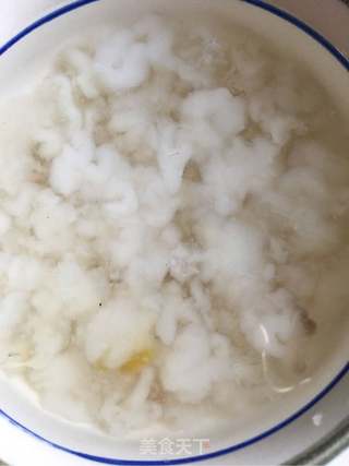 木瓜炖雪蛤的做法步骤:2