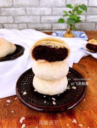 玉米油版红豆酥的做法步骤:32