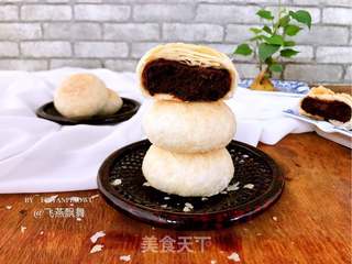 玉米油版红豆酥的做法步骤:33