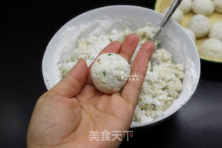 虾肉豆腐丸子的做法步骤:5
