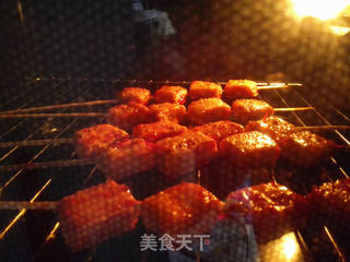 #快手懒人餐#烤鱼豆腐的做法步骤:5