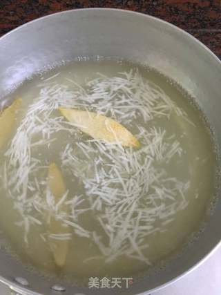 橙香山药羹的做法步骤：9
