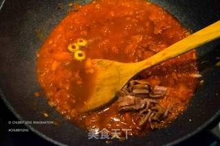 西西里岛鳀鱼番茄意面的做法步骤:7