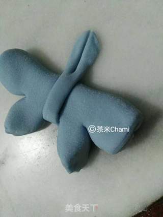 蝴蝶馒头的做法步骤:8
