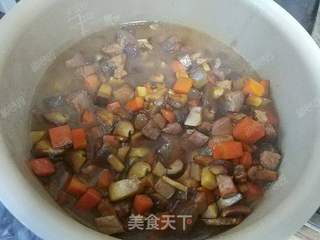 时蔬腊肉焖饭的做法步骤:16