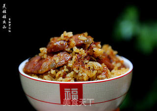 麻辣香肠煲仔饭的做法步骤:16