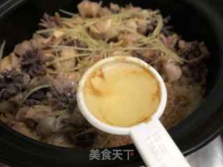 黑乐砂锅鸡肉煲仔饭的做法步骤:14