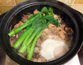 黑乐砂锅鸡肉煲仔饭的做法步骤:19