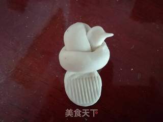 小鸟馒头的做法步骤:8