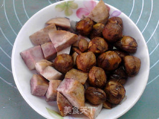 香芋栗子糊的做法步骤:5