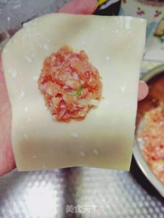 大馅馄饨的做法步骤:4