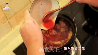 韩式辣白菜豆腐汤的做法步骤:9