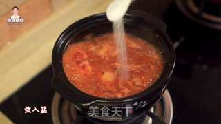 韩式辣白菜豆腐汤的做法步骤:13