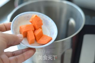 枸杞胡萝卜豆浆的做法步骤:4