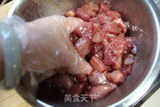 自制猪肉脯的做法步骤:4