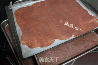 自制猪肉脯的做法步骤:11