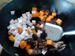 香芋南瓜焖饭的做法步骤:8