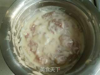 锅包肉的做法步骤:7