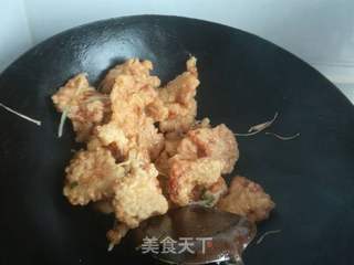 锅包肉的做法步骤:18