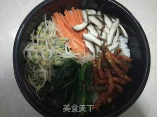 石锅拌饭的做法步骤:7