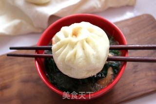 海带包子的做法步骤:12
