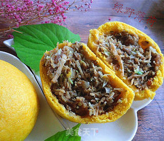玉米面野菜团子的做法步骤:13