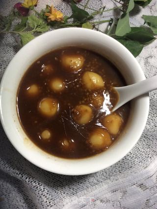 小米粥煮糯米丸子的做法步骤:10