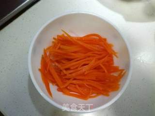 炝拌豆芽干豆腐的做法步骤:6