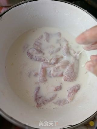 锅包肉的做法步骤:3