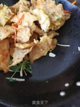 锅包肉的做法步骤:10
