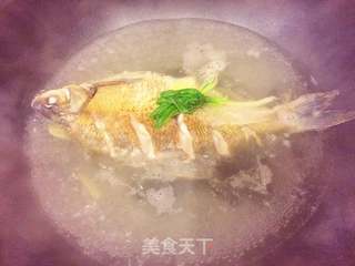 白汁鳊鱼的做法步骤:9