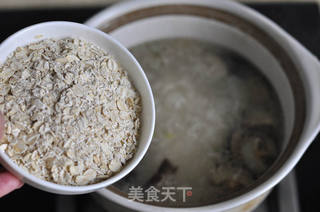 燕麦鸡蛋瘦肉粥的做法步骤:8
