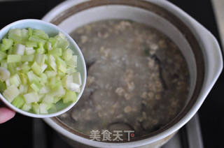 燕麦鸡蛋瘦肉粥的做法步骤:9