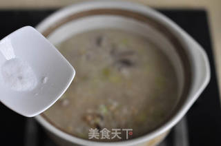 燕麦鸡蛋瘦肉粥的做法步骤:10
