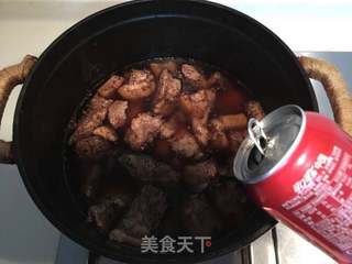 姜汁可乐排骨的做法步骤:7
