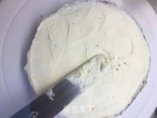圣诞集锦一焦糖海盐淋面蛋糕的做法步骤:3