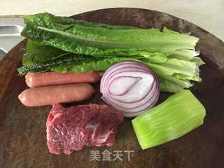 牛肉炒饭的做法步骤：1