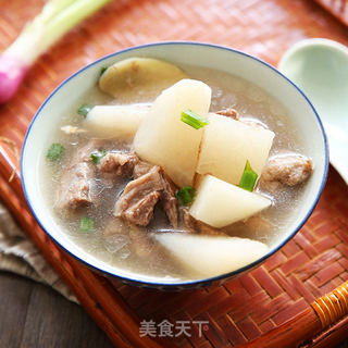 一碗暖脾胃——萝卜马蹄羊肉汤的做法步骤:16