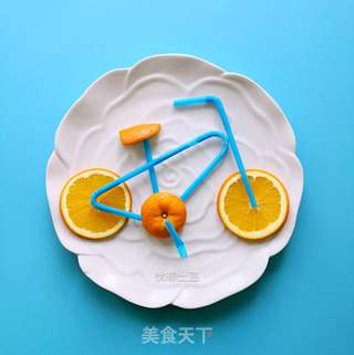 橙子自行车的做法步骤:8