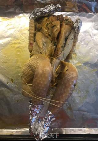 圣诞集锦二圣诞烤鸡的做法步骤:10