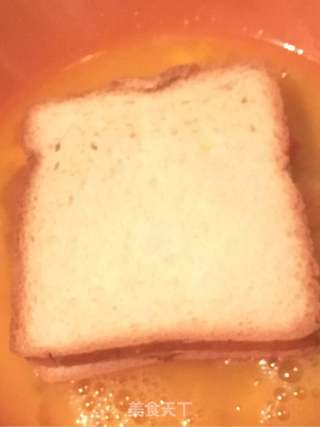 培根版西多士的做法步骤:11