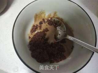 玉米面红糖麻酱烧饼的做法步骤:9