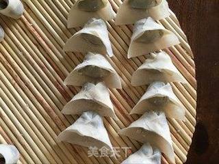 荠菜鲜肉小馄饨的做法步骤:8