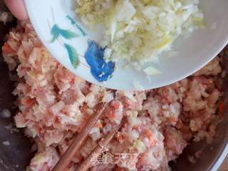 猪肉白菜包的做法步骤:11