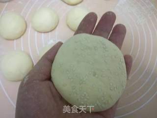 玉米面红糖麻酱烧饼的做法步骤:15