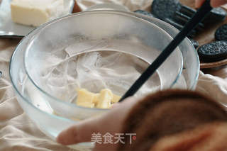 奥利奥慕斯入口即化就像遇到冬天的阳光的做法步骤:2
