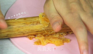 牛肉干贝鸡蛋豆腐羹的做法步骤:4