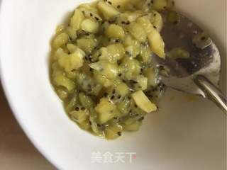 红薯水果汤圆的做法步骤:8